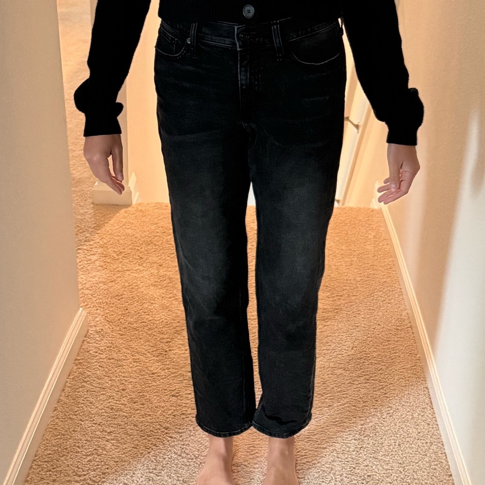 J. Crew Women's Dark Straight Leg Jeans